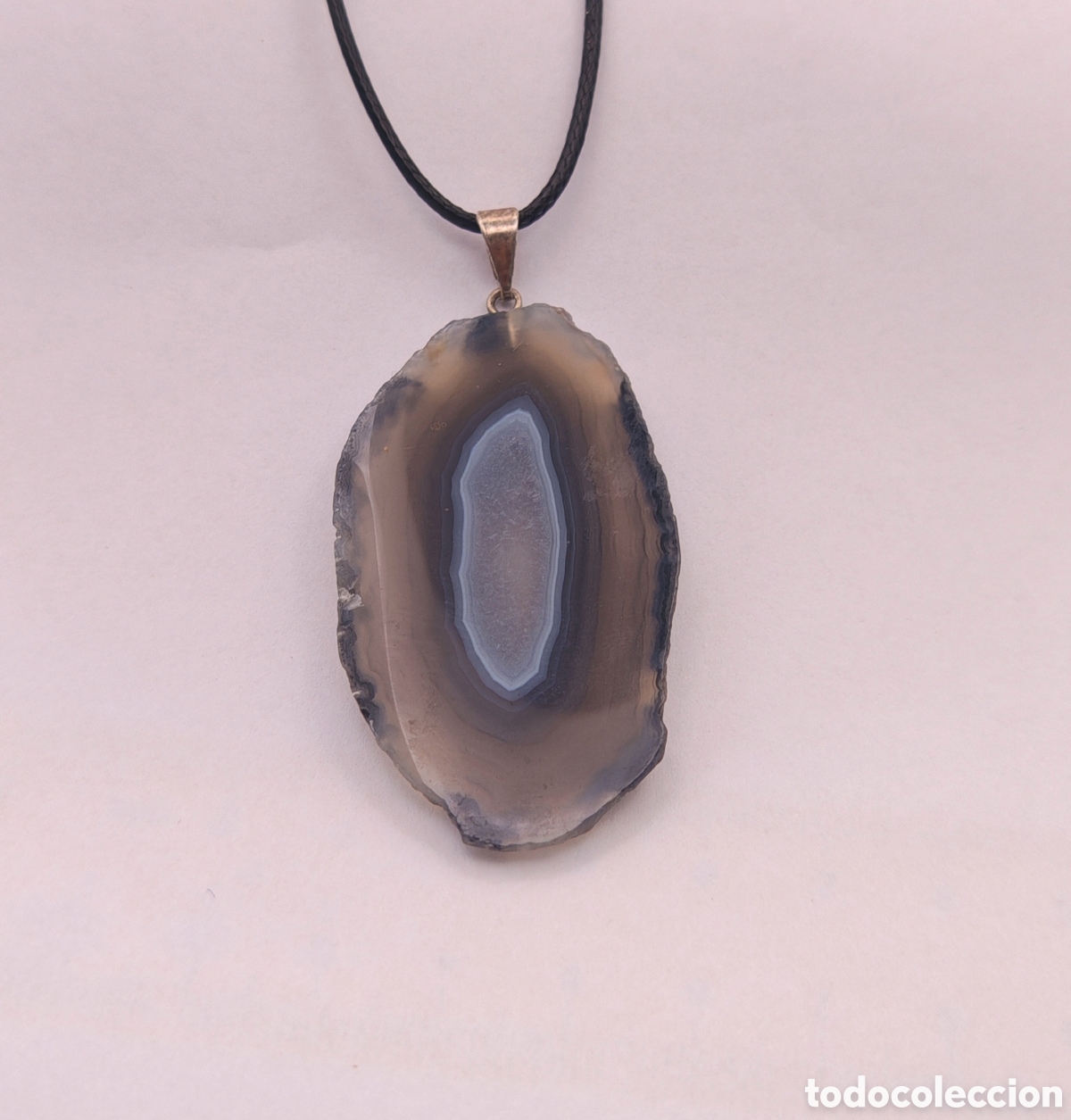 Joyeria: Collar de &Aacute;gata Natural (Gran Tama&ntilde;o)