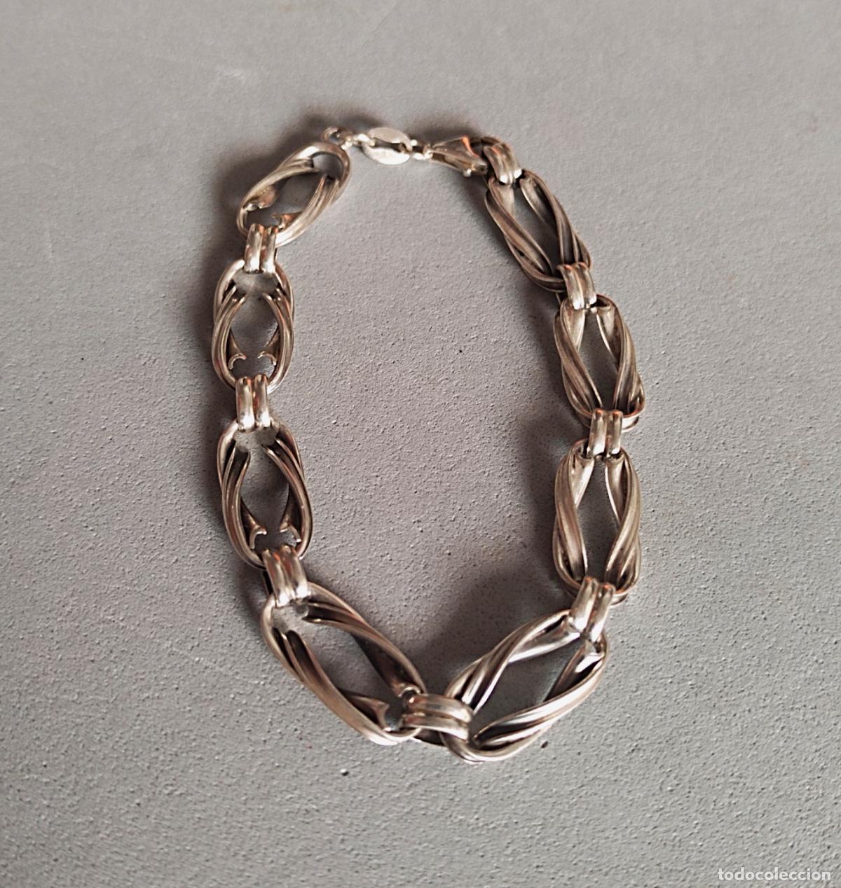 Joyeria: Pulsera de plata de ley contrastada, nudos marineros.
