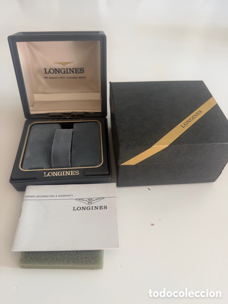 Joyeria: Caja Original Longines Vintage Completa - Foto 1
