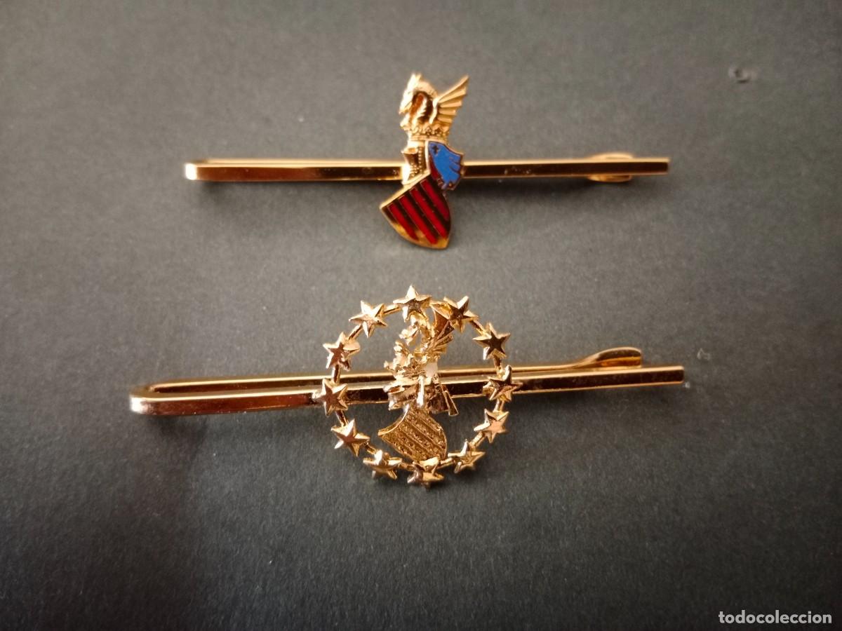 Joyeria: 2 PINZAS PISA CORBATA DE LA GENERALITAT VALENCIANA - REGIONES DE EUROPA - COMUNITAT VALENCIANA
