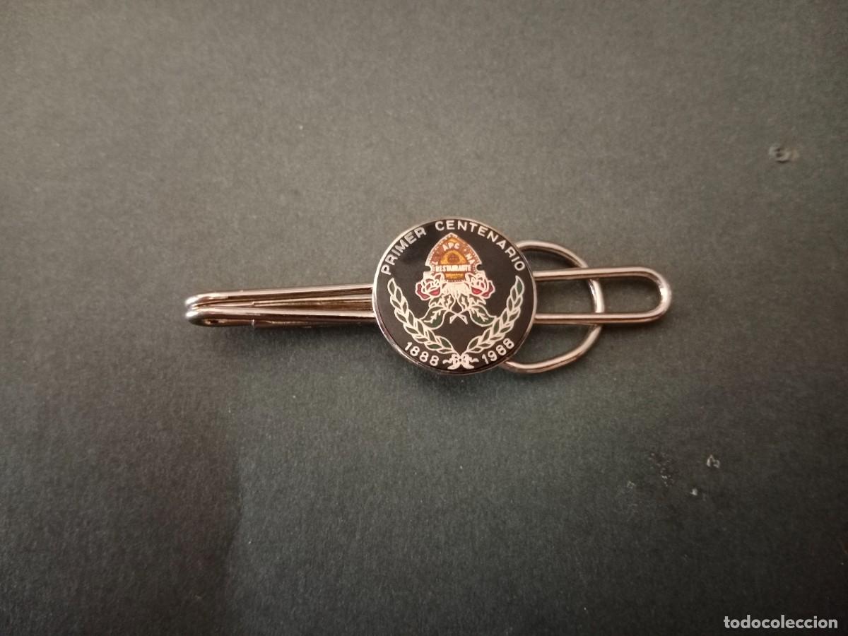 Joyeria: PINZA PISA CORBATA DEL PRIMER CENTENARIO 1888 1988 DEL RESTAURANTE LA MARCELINA MALVARROSA VALENCIA