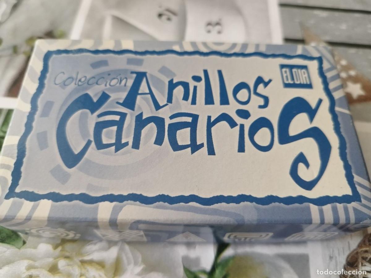 Joyeria: Colecci&oacute;n de 9 Anillos Canarios con pintaderas y nombres Guanches de Canarias