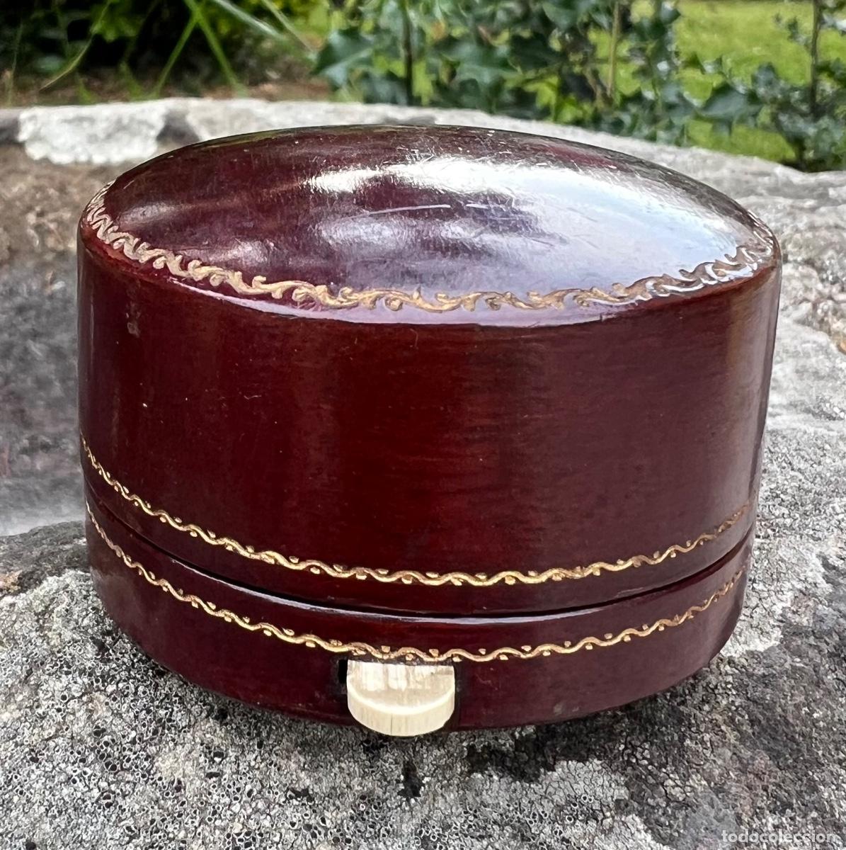 Joyeria: Antiguo estuche, caja o cajita de Joyer&iacute;a Francisco Presmanes - Santander (Joyero)