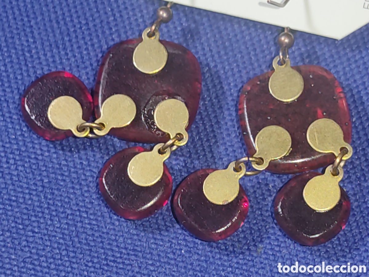 Joyeria: Antiguos pendientes de cristal de Murano - Foto 8