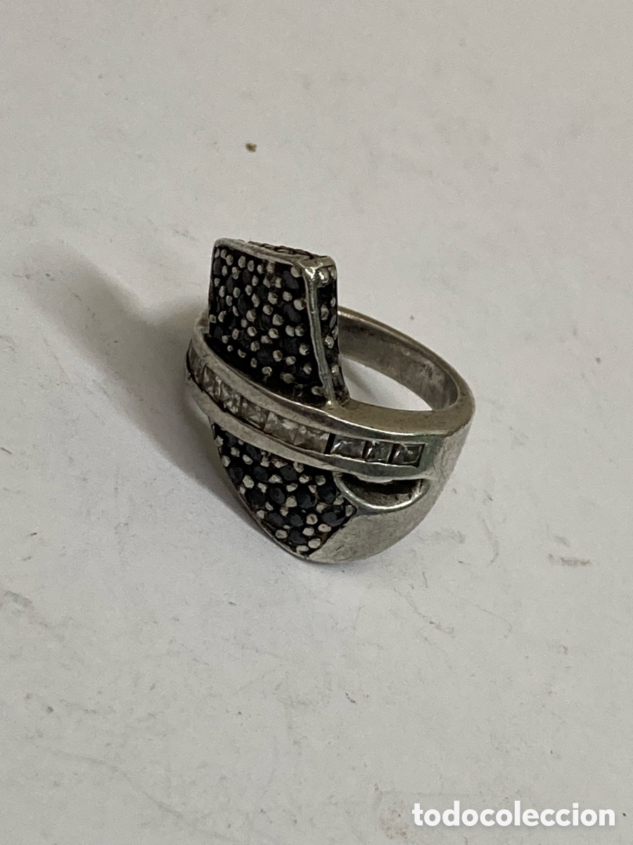 Joyeria: Anillo de plata D489