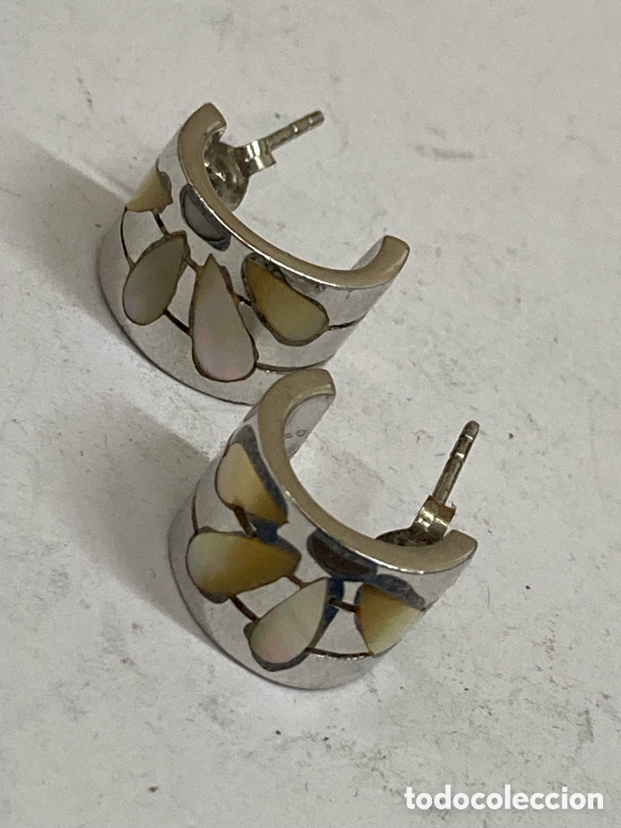 Joyeria: Pendientes de plata P484