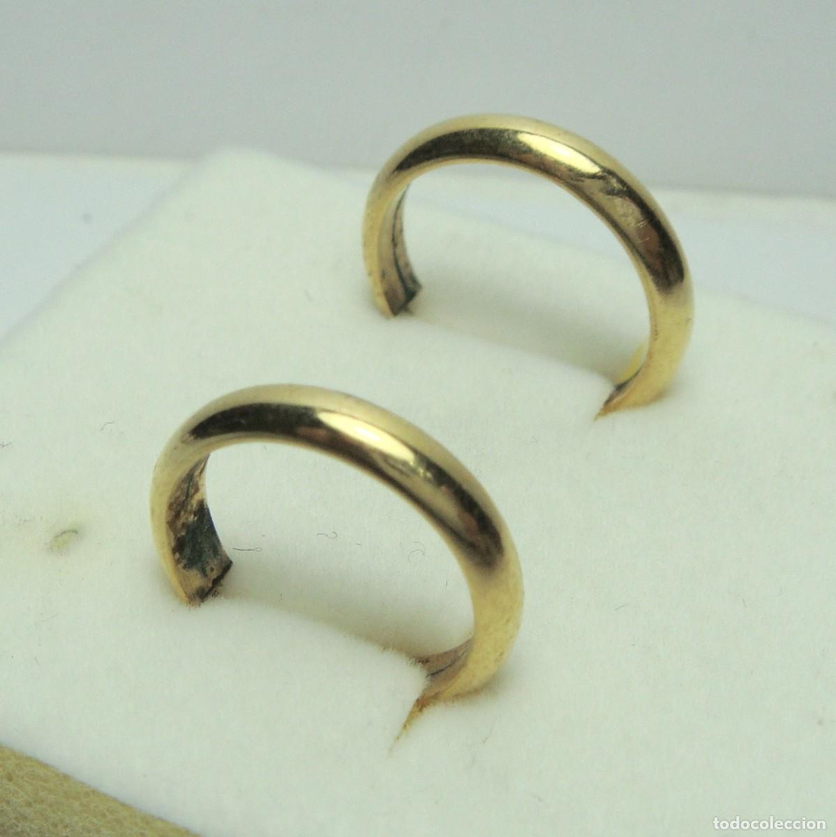 Joyeria: Pendientes de Argolla en Oro de 18 K