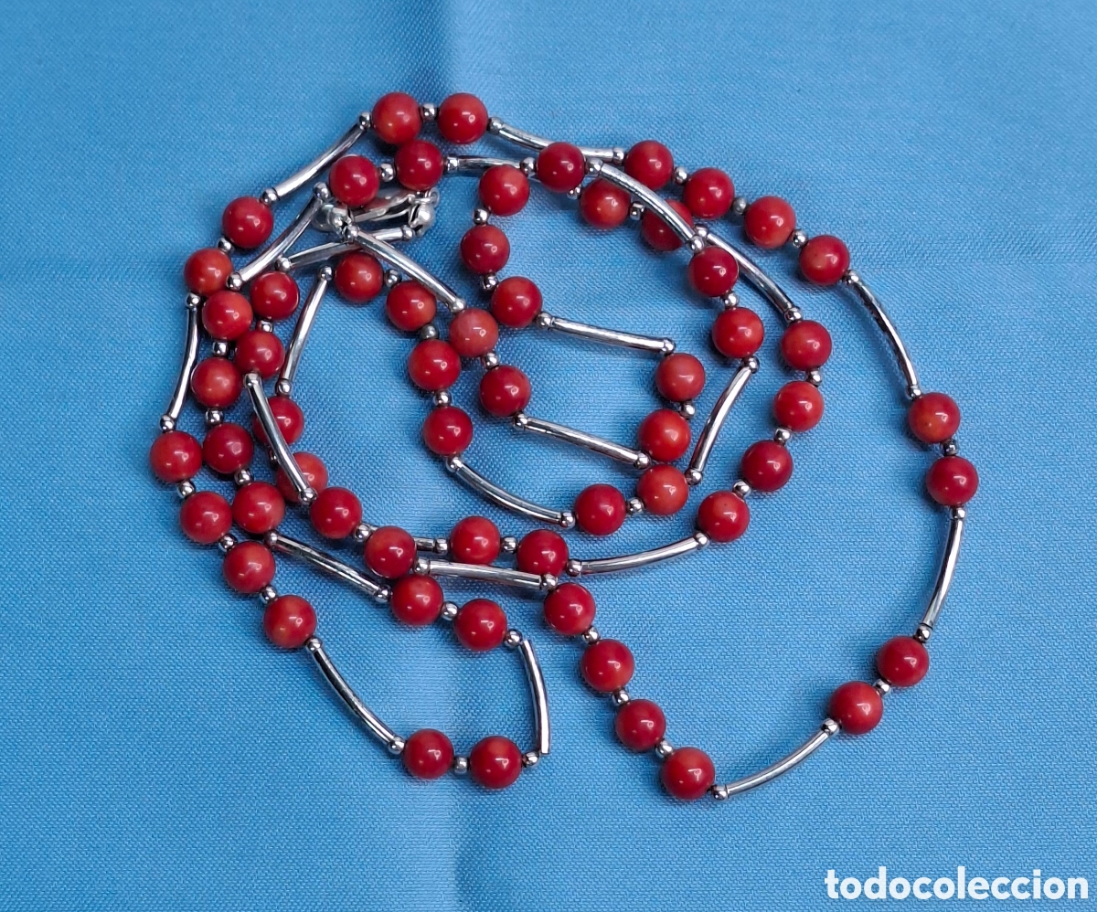 Joyeria: Collar de plata 925 y coral bamb&uacute; - Foto 9