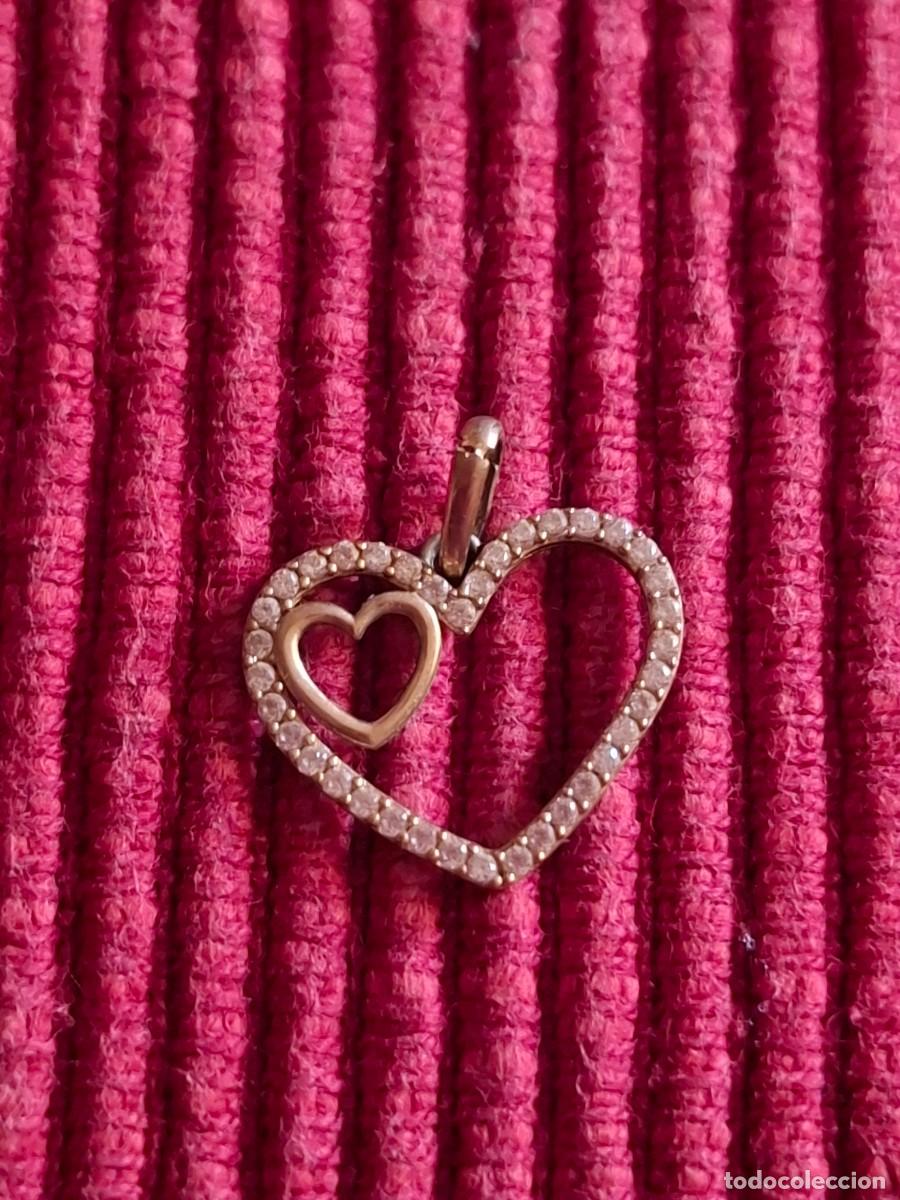 Joyeria: CORAZON ORO DE 9K Y ZIRCONITAS