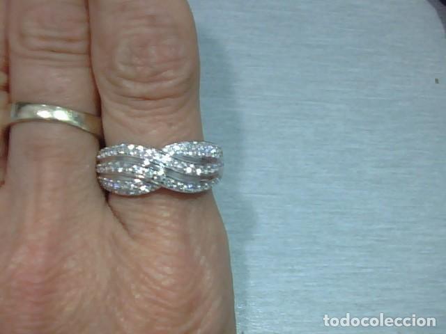 Joyeria: anillo en oro 18 kts y diamantes - Foto 3