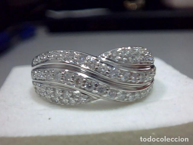 Joyeria: anillo en oro 18 kts y diamantes - Foto 6