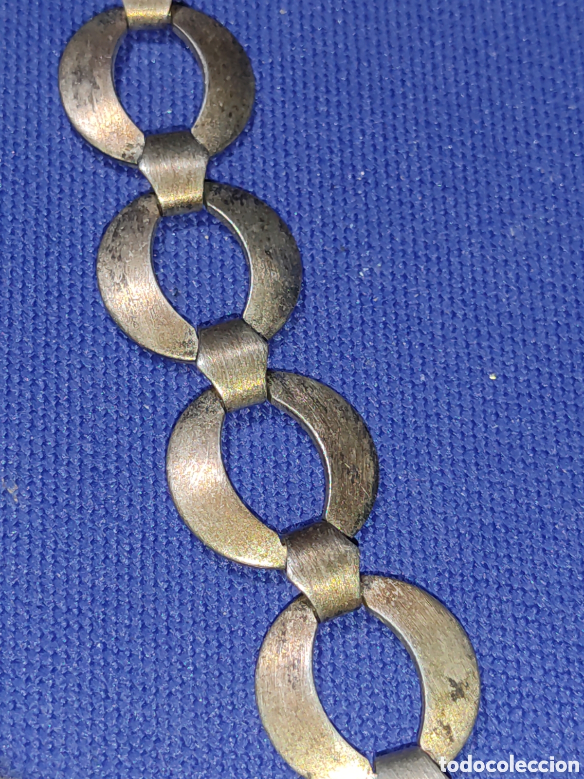 Joyeria: Pulsera vintage plateada. - Foto 4