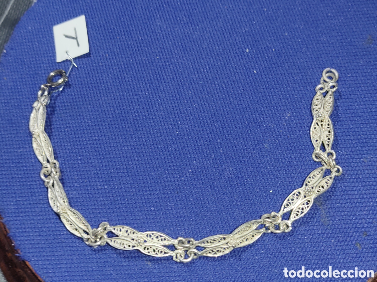Joyeria: Antigua Pulsera de plata de filigrana cordobesa.*T*