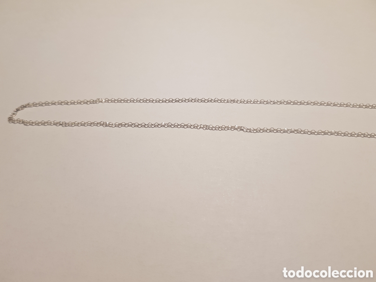 Joyeria: #1243 Cadena plata de ley 925 43cm - Foto 2