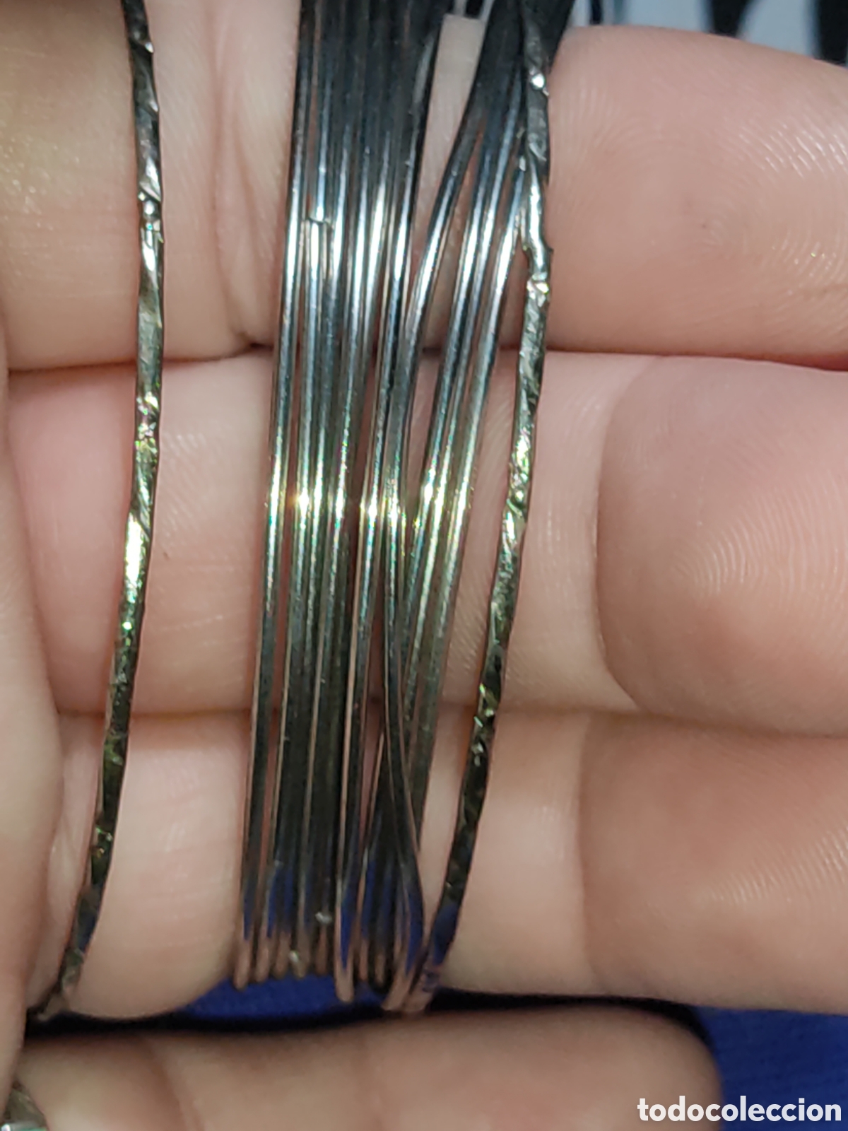 Joyeria: Juego de finas pulseras.Vintage. - Foto 4