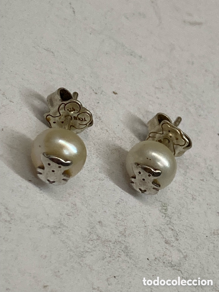 Joyeria: Pendientes de plata Tous P486