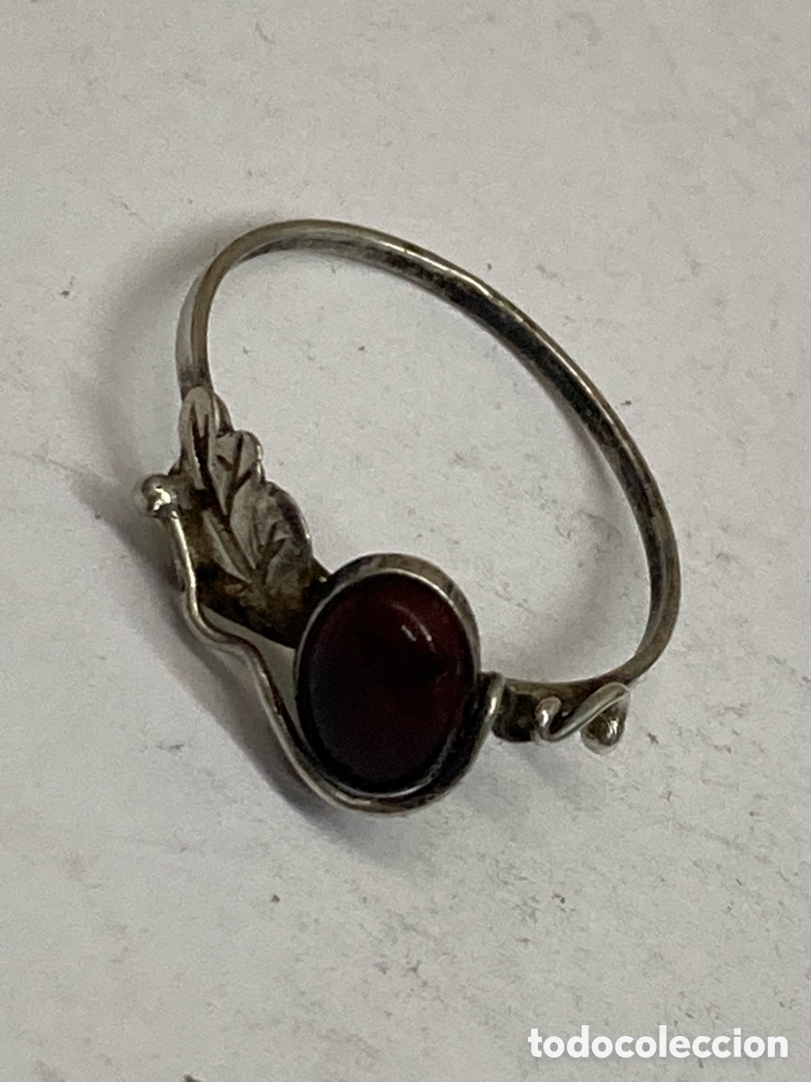 Joyeria: Anillo de plata Amber S491