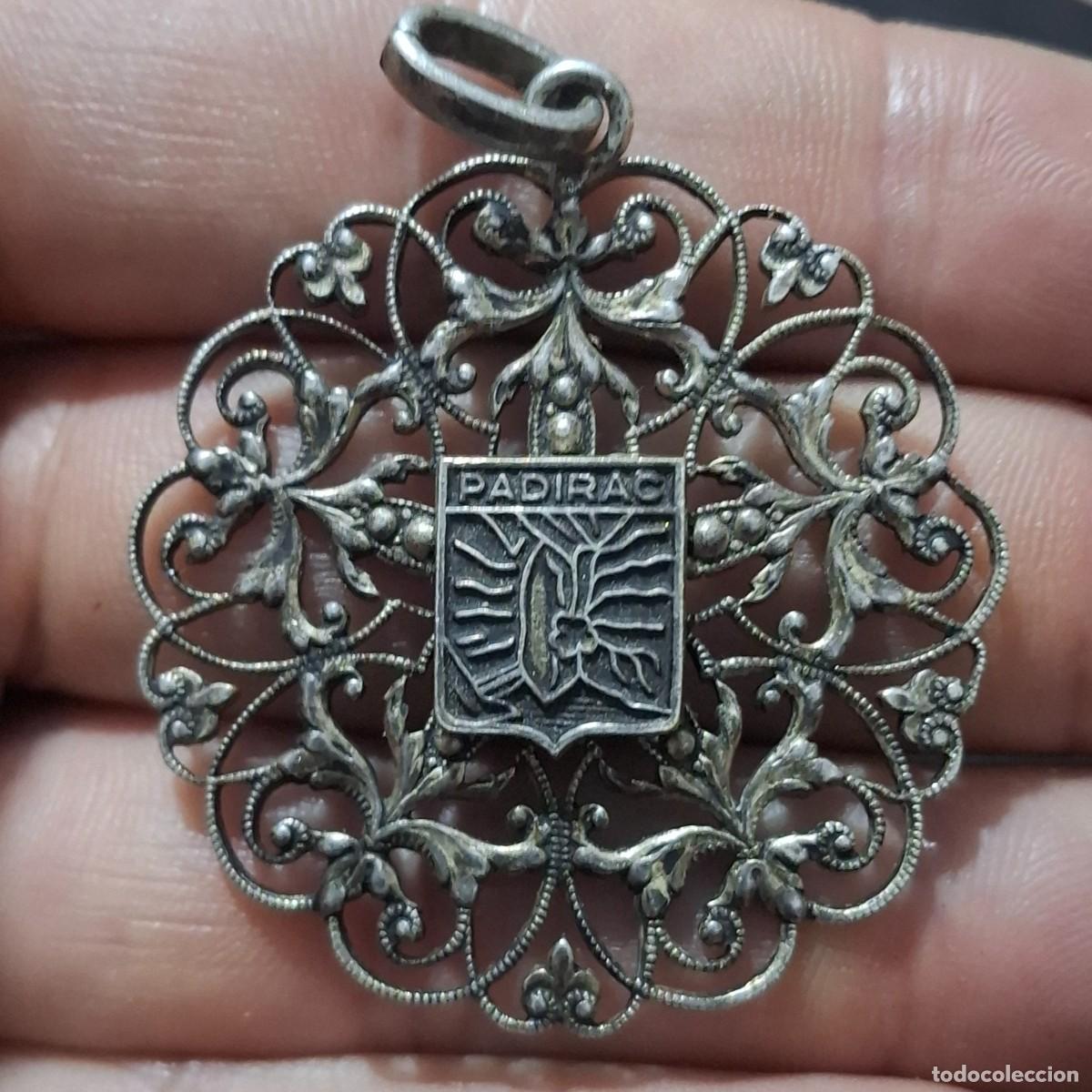 Joyeria: Bonito colgante antiguo. Plata?