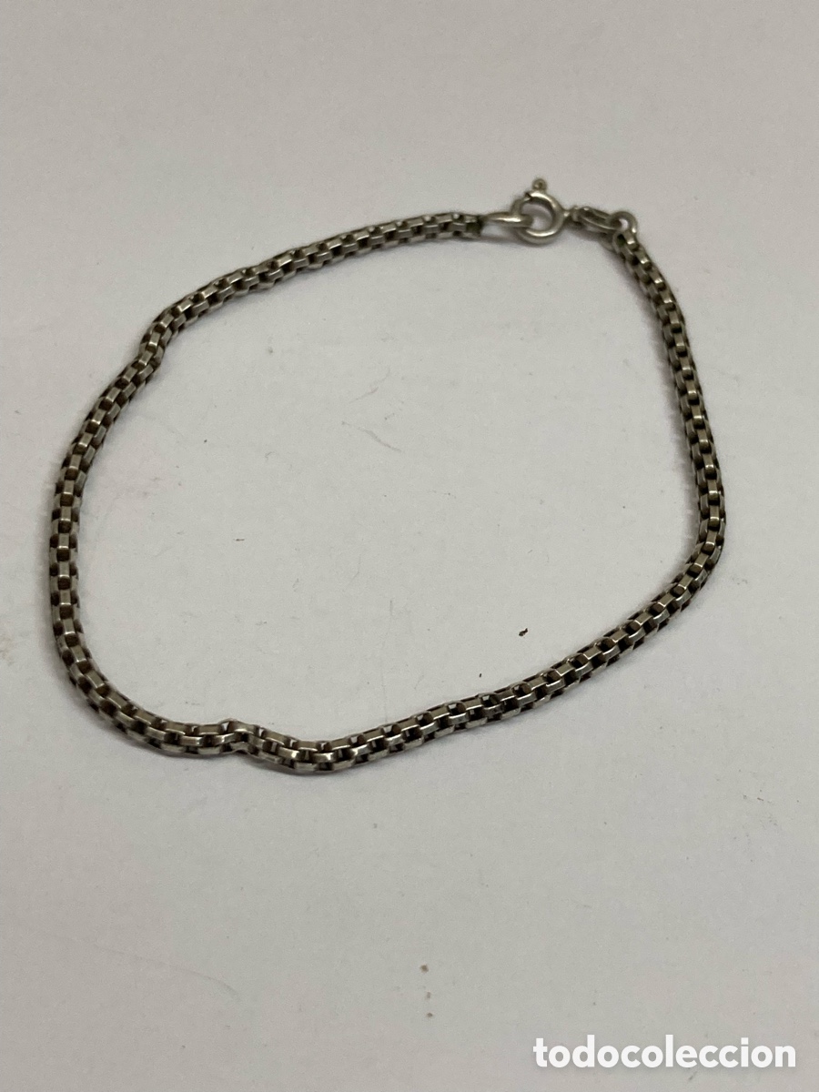 Jewelry: Pulsera de plata Pul394