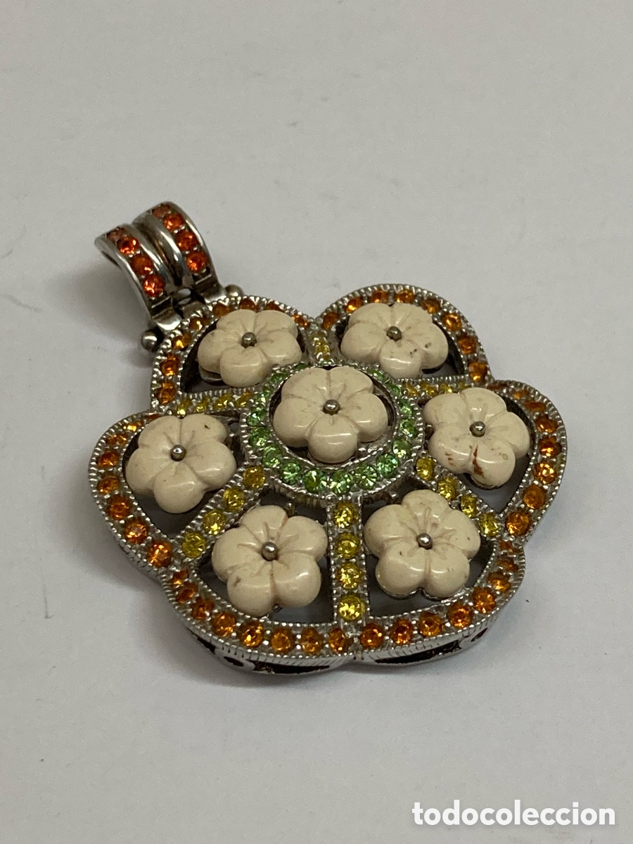 Joyeria: Colgante de plata engastado C614 - Foto 1