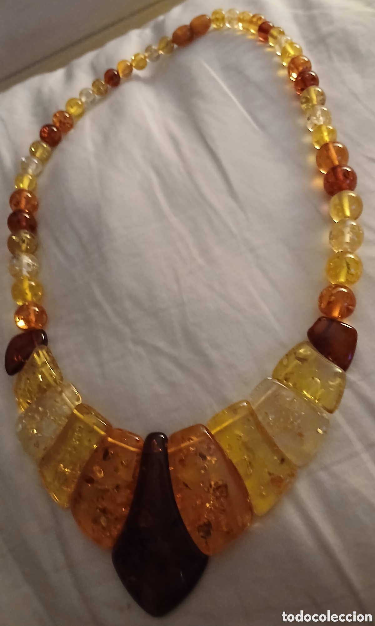 Joyeria: Precioso collar de &aacute;mbar del B&aacute;ltico.
