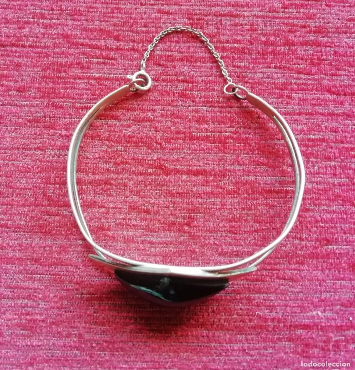 Joyeria: Pulsera de plata de ley con azabache - Foto 2