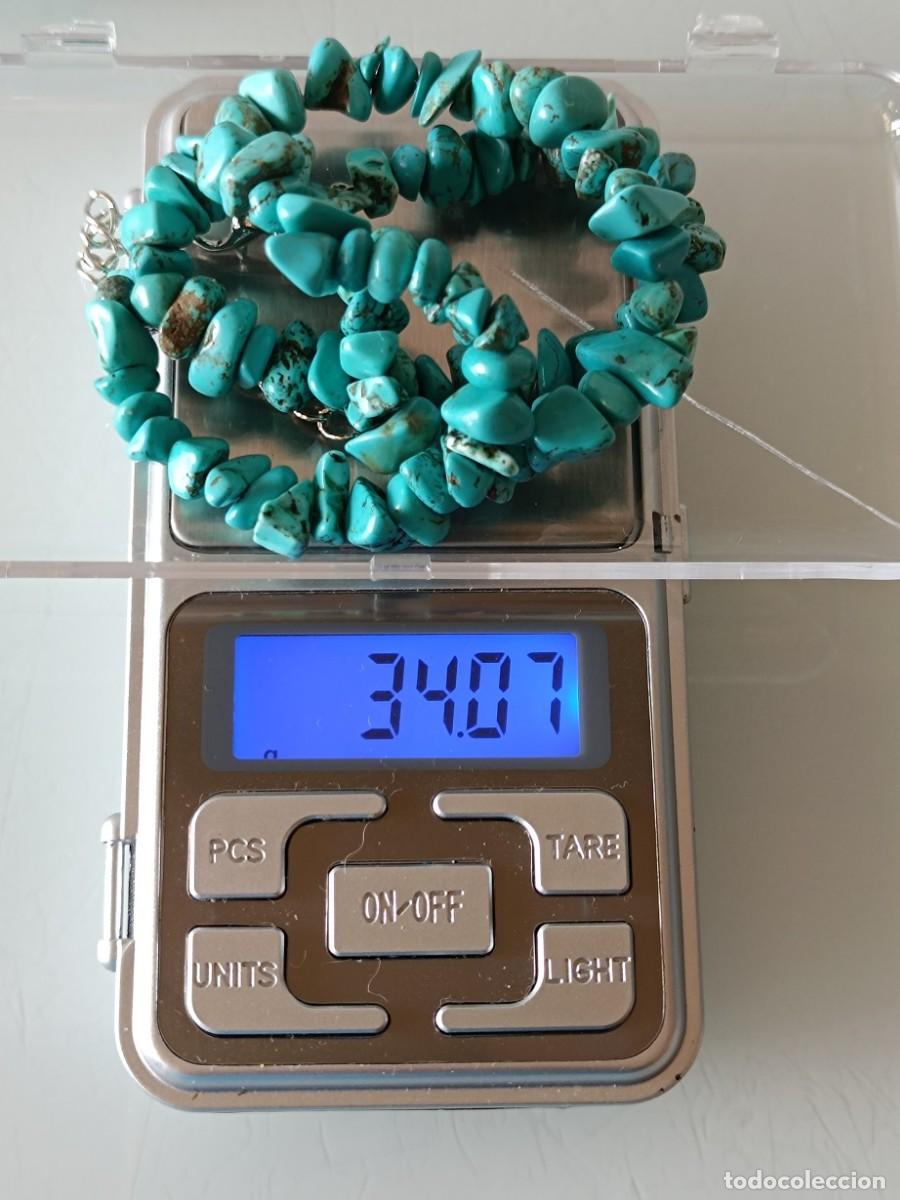 Joyeria: Conjunto collar y pulsera turquesa - Foto 8