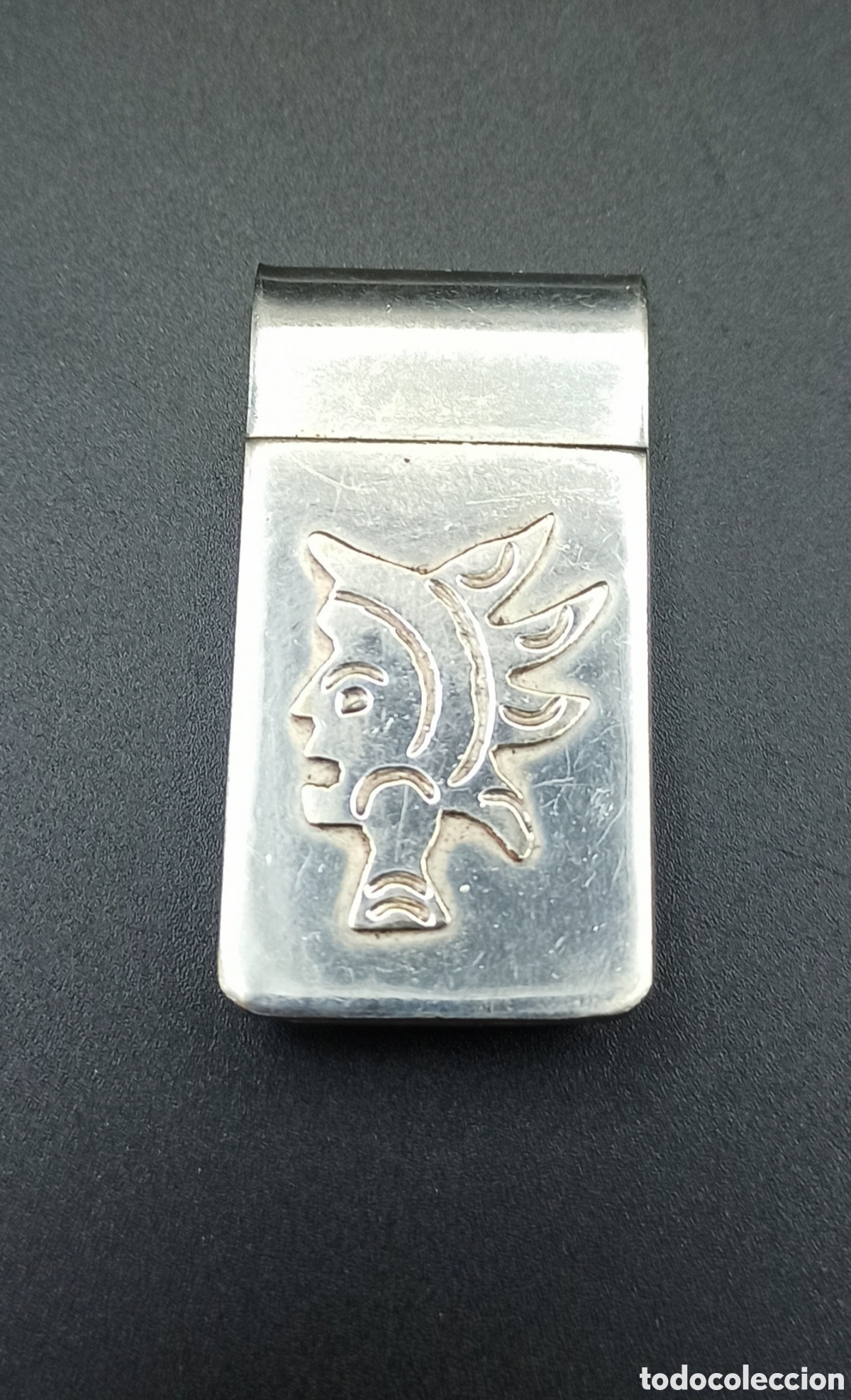 Joyeria: Pinza sujeta billetes plata de ley