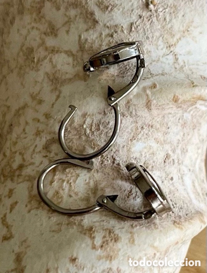 Joyeria: Antiguos pendientes estilo art d&eacute;co en plata de ley. - Foto 10