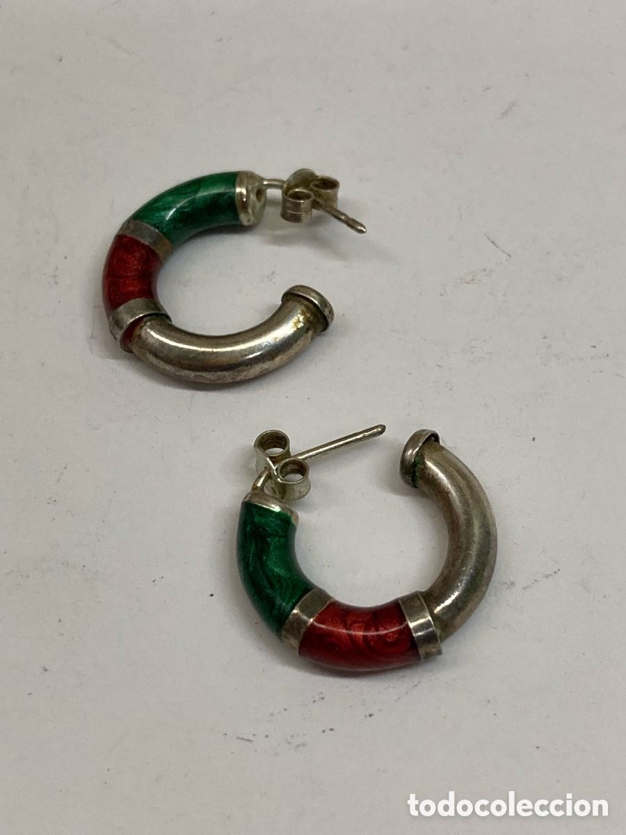 Joyeria: Pendientes de plata P488