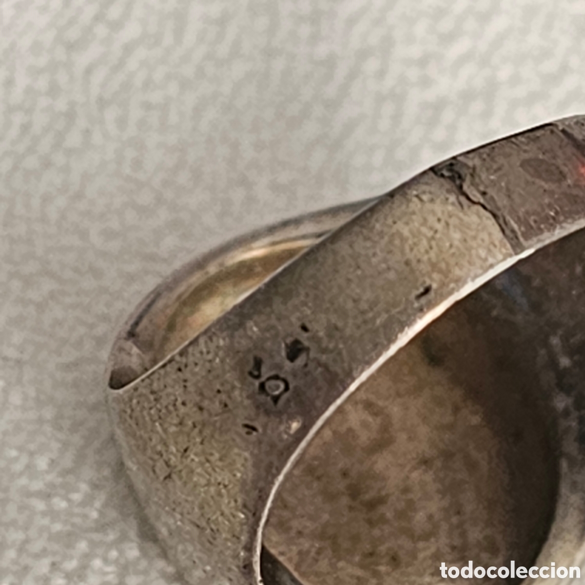 Joyeria: Antiguo sello en plata con inicial P - Foto 6