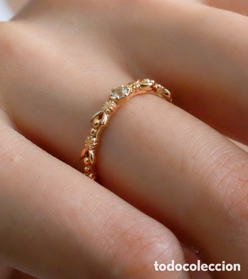 Joyeria: Anillo con piedra de aguamarina - Foto 3