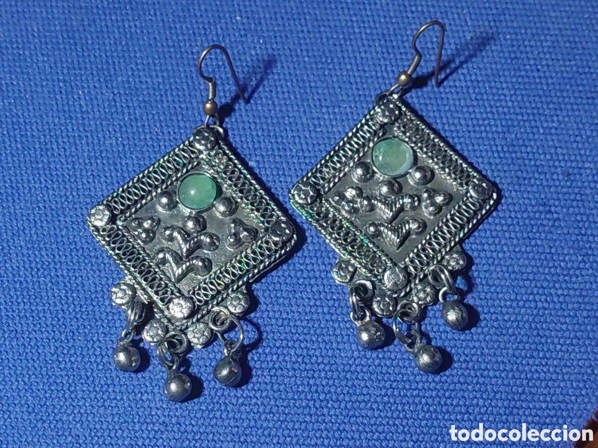 Joyeria: Pendientes artesan&iacute;a Bereber.
