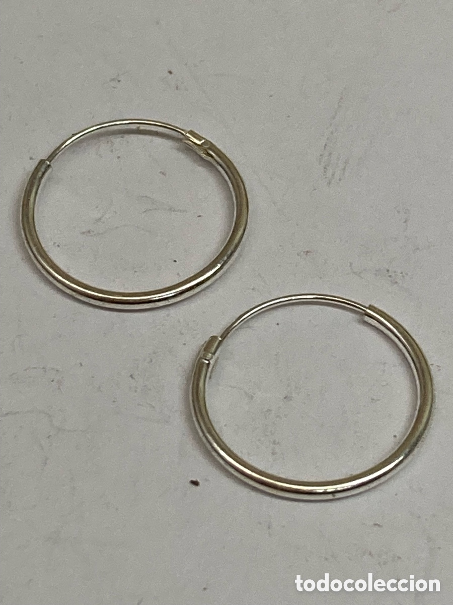 Joyeria: Pendientes de plata P489