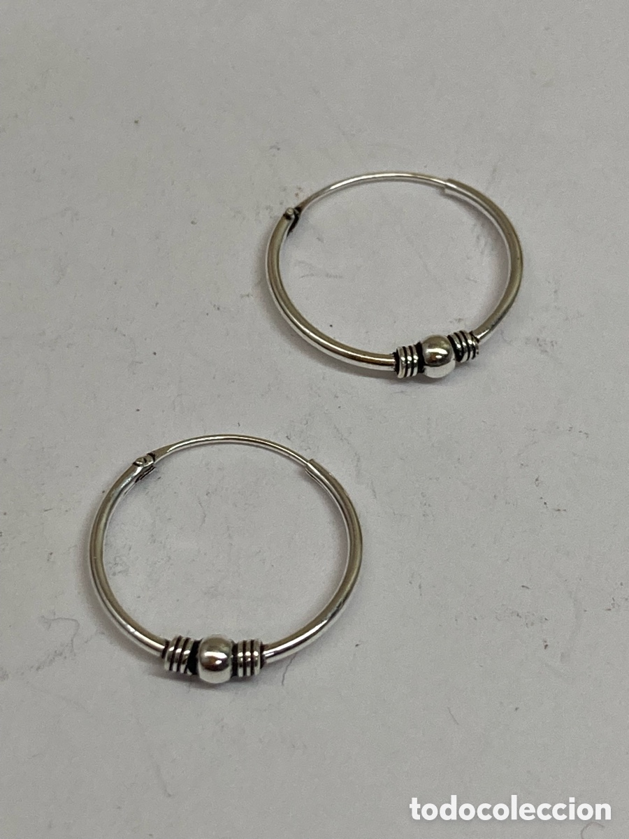 Joyeria: Pendientes de plata P489