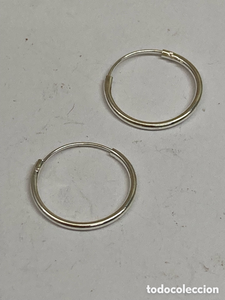 Joyeria: Pendientes de plata P489