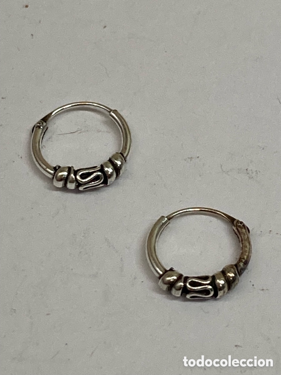 Joyeria: Pendientes de plata P489