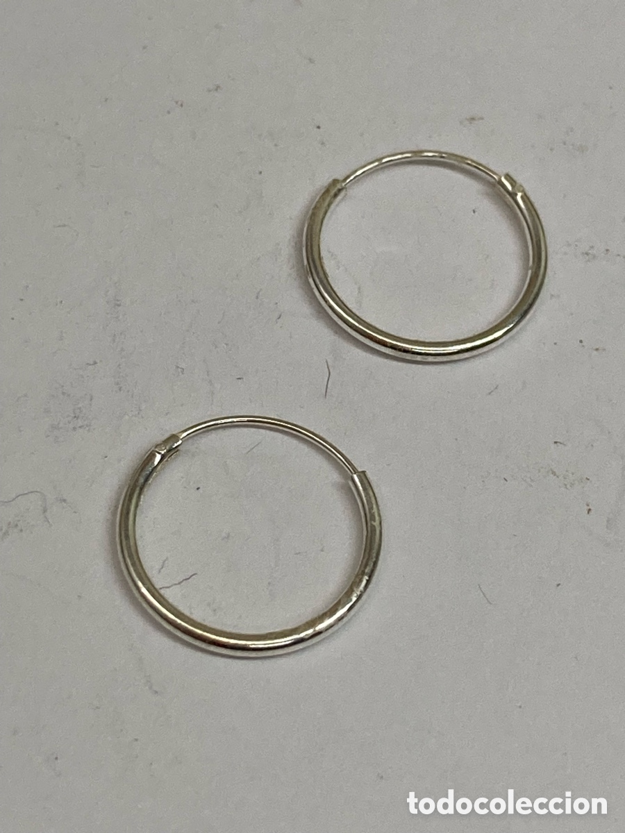 Joyeria: Pendientes de plata P489