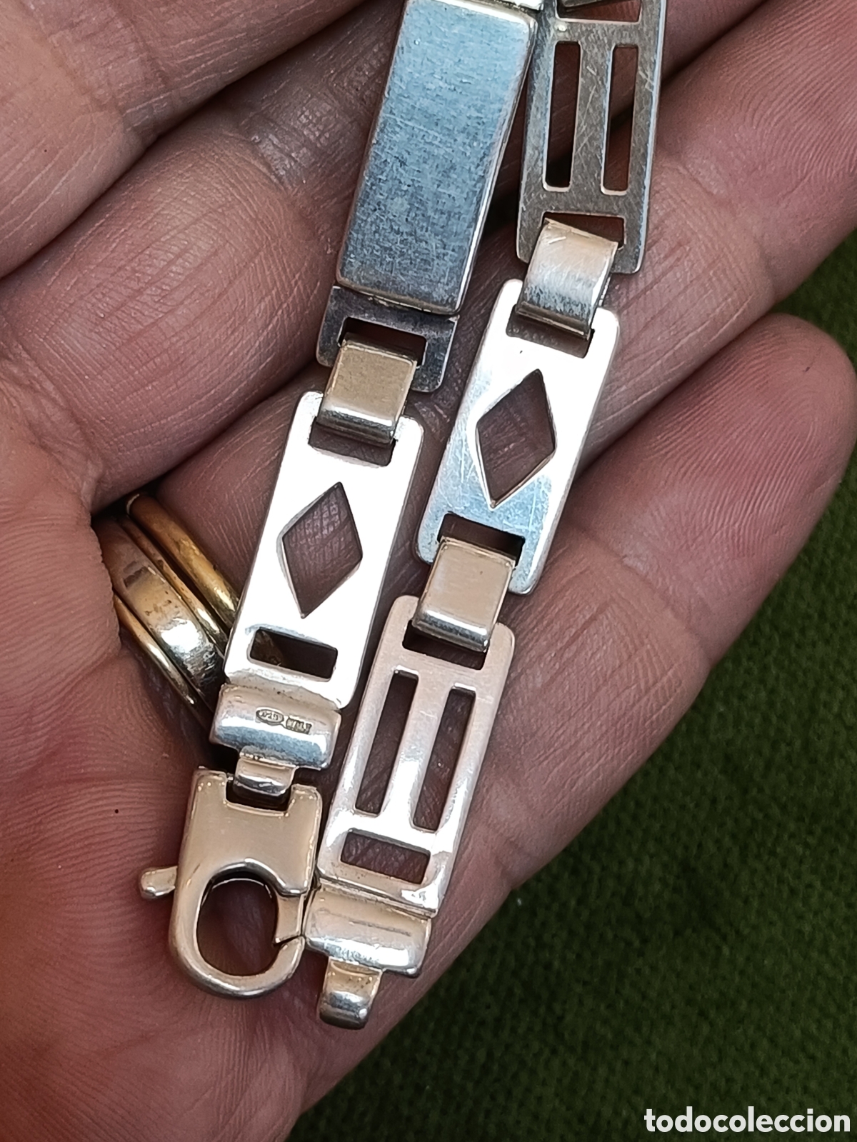 Joyeria: BONITA PULSERA ELABORADA EN PLATA - Foto 7