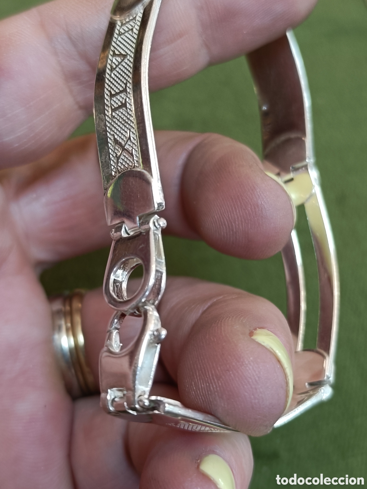 Joyeria: BONITA PULSERA ELABORADA EN PLATA - Foto 6