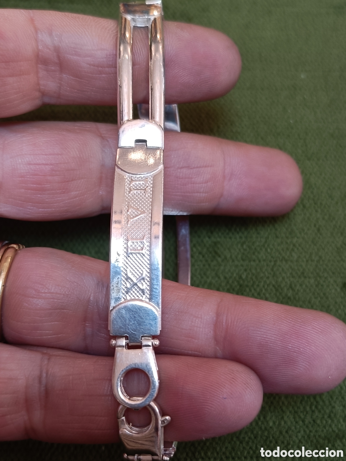 Joyeria: BONITA PULSERA ELABORADA EN PLATA - Foto 8