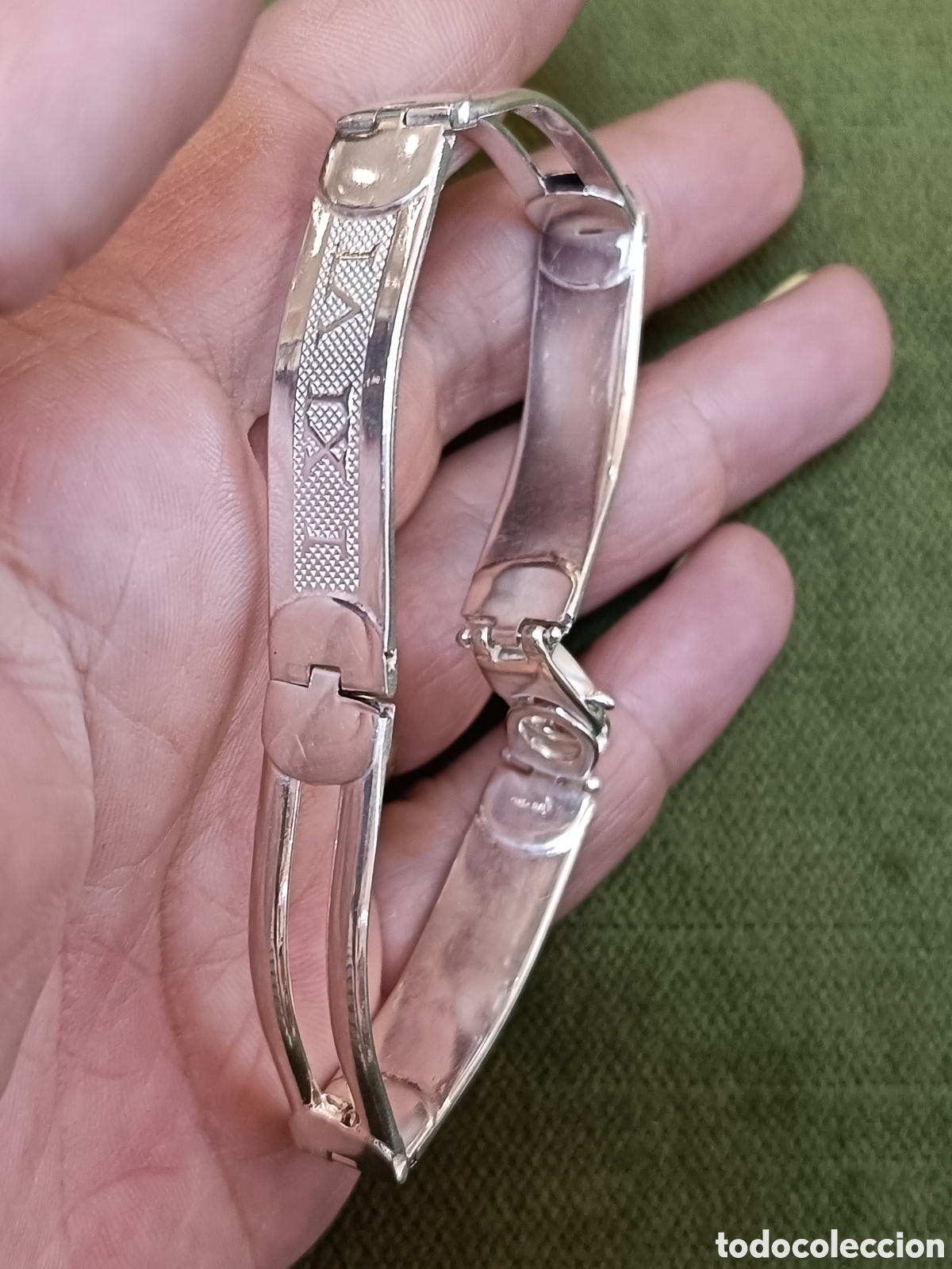 Joyeria: BONITA PULSERA ELABORADA EN PLATA - Foto 12