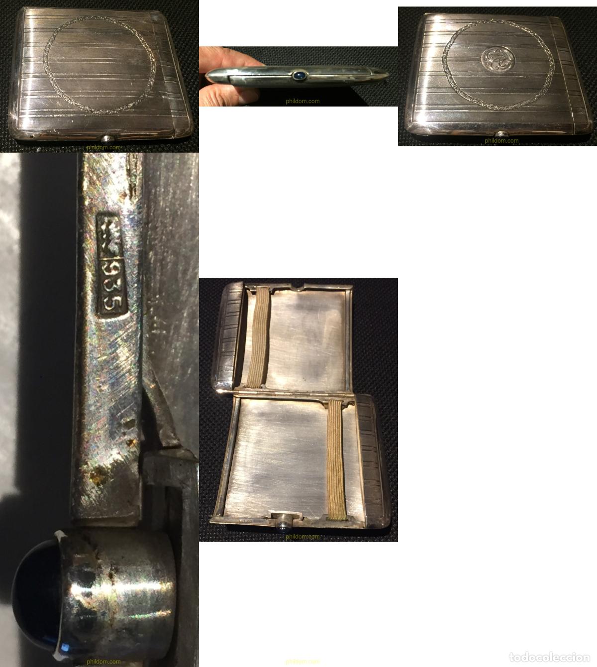 Joyeria: ELEGANTE PITILLERA DE PLATA - Foto 1