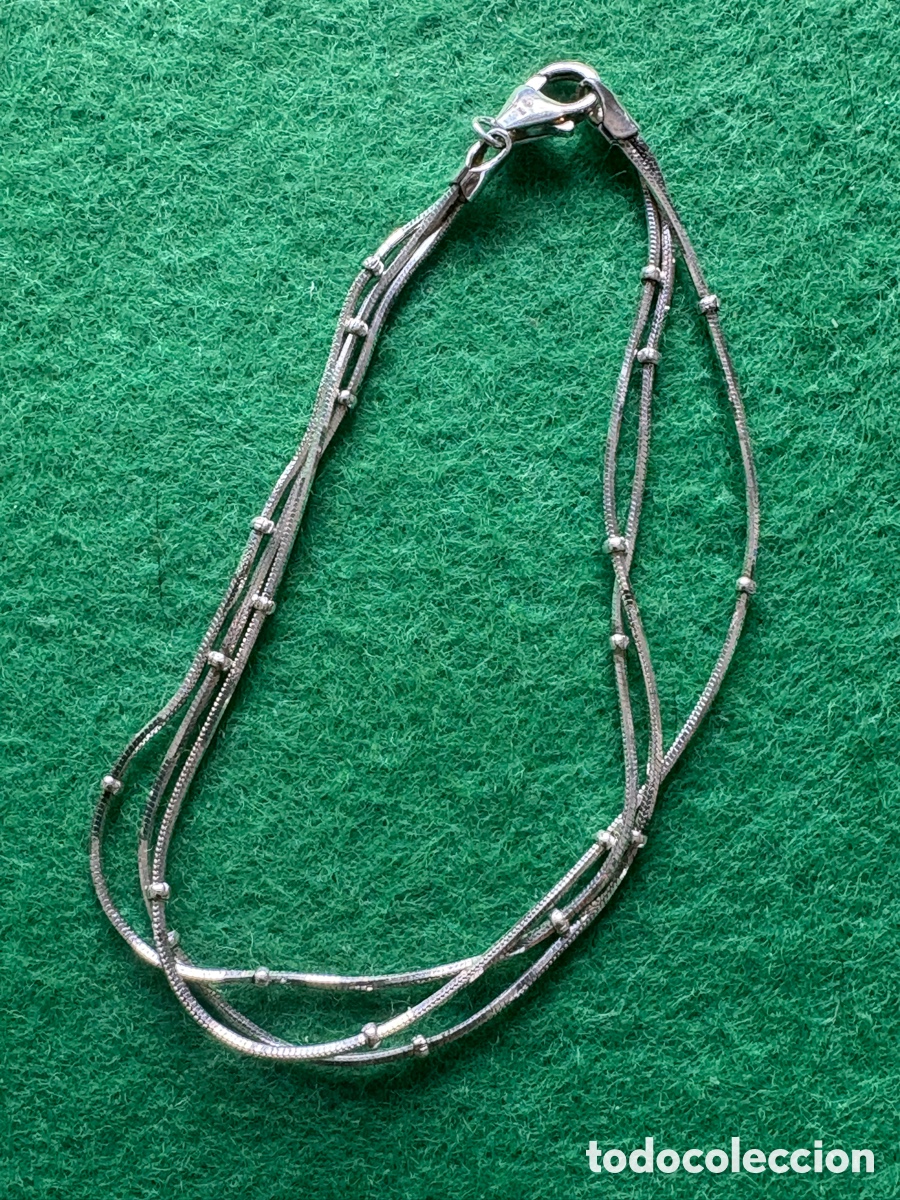 Joyeria: Tobillera plata de ley 925 (A15)