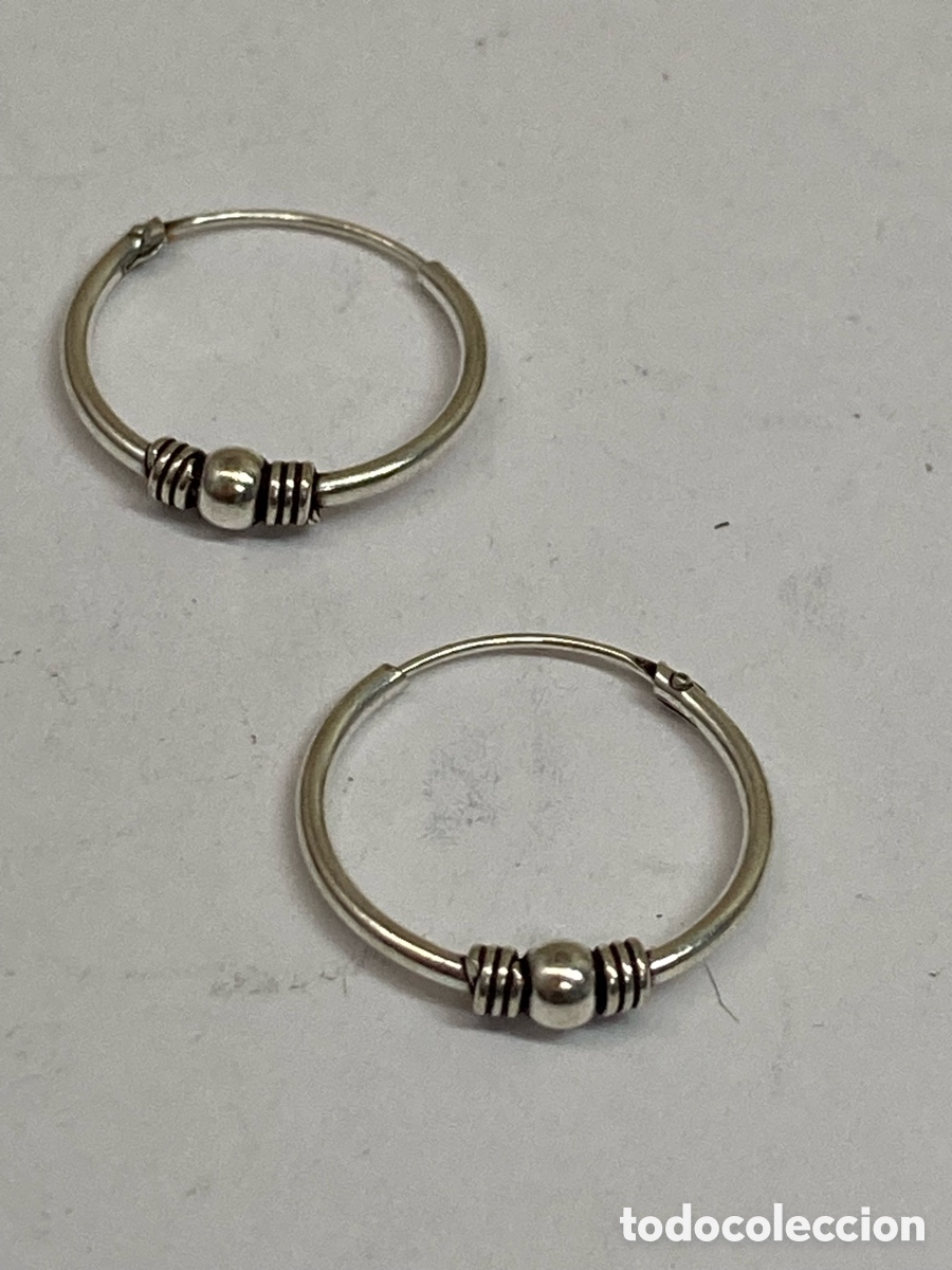 Joyeria: Pendientes de plata P489