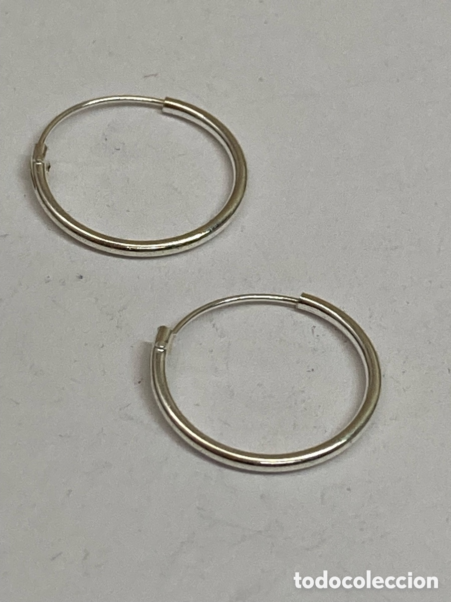 Joyeria: Pendientes de plata P489