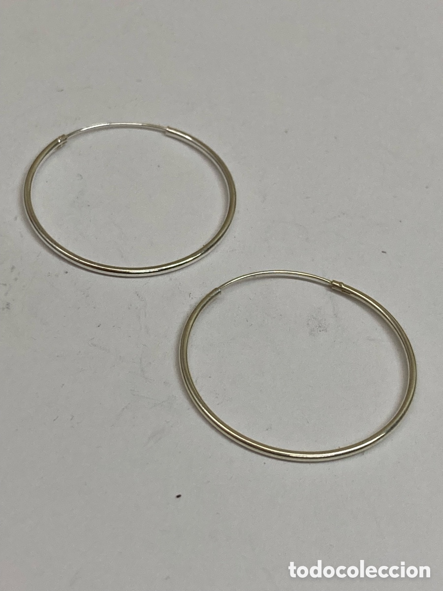 Joyeria: Pendientes de plata P489 - Foto 1
