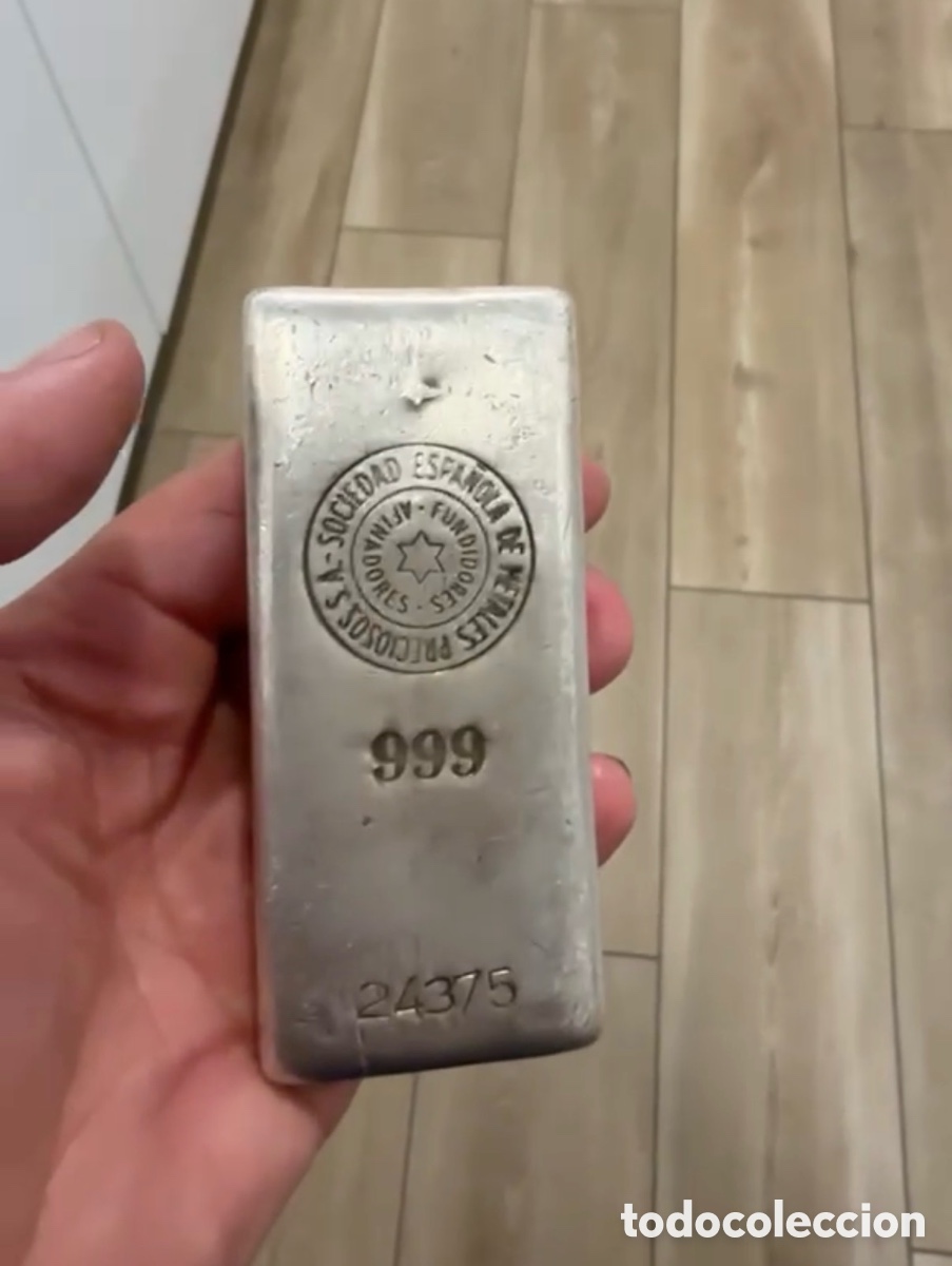 Joyeria: Lingote plata pura 999 Sempsa