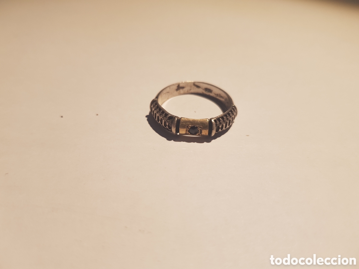 Joyeria: #1260 Anillo plata de ley 925 talla 18