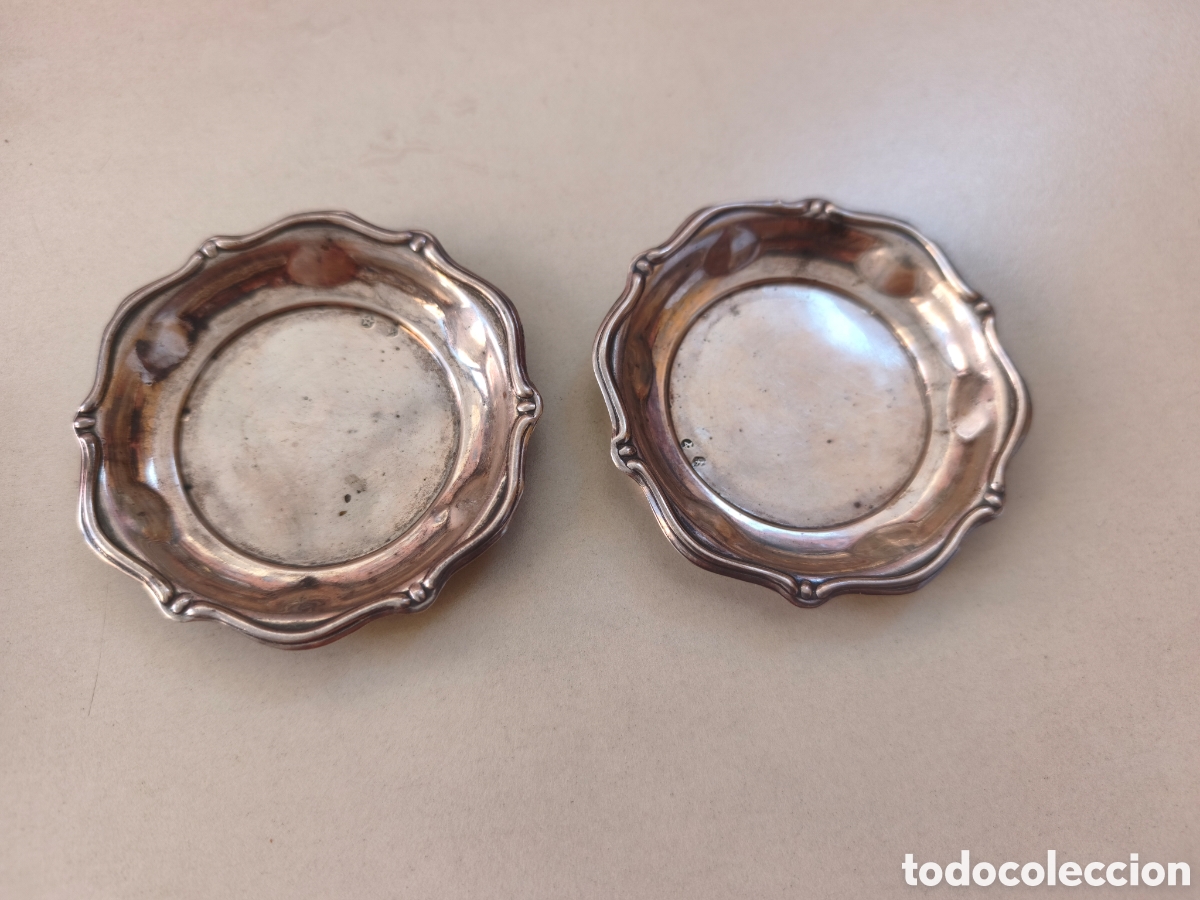 Joyeria: Dos bonitas Bandejas de plata.